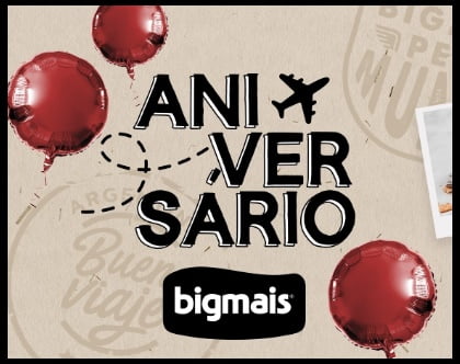Imagem da Promoção: Ganhe uma viagem incrível para Buenos Aires com a Promoção Aniversário Big Mais Supermercados 2023