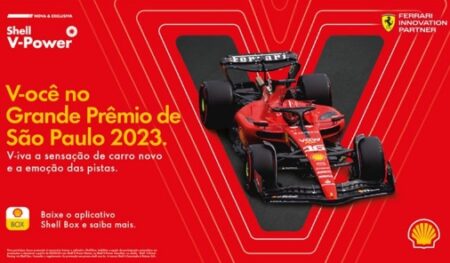 Não perca a promoção Shell V-Power 2023 e tenha a oportunidade de ganhar ingressos GP São Paulo.