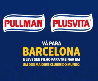 Queremos alimentar seus sonhos e torná-los realidade com a Promoção Pullman e Plusvita 2023! São mais de R$ 250.000,00 em prêmios, incluindo produtos do Barcelona e uma viagem para Barcelona.