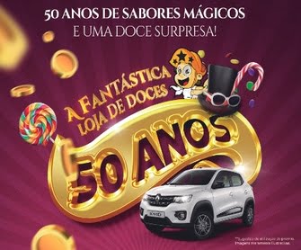 Celebre com a Loja de Doces Bom Baiano seus 50 anos de sucesso e participe da Promoção Fantástica! Uma oportunidade imperdível para os apaixonados por doces e por prêmios incríveis.