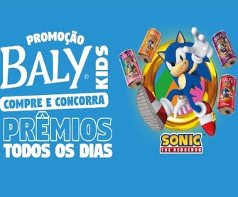 Participe da emocionante promoção Sonic Baly Kids 2023 e concorra a prêmios incríveis todos os dias! Cadastre-se agora e aumente a diversão em sua rotina!