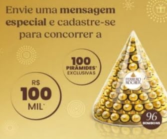 Participe do Natal Dourado Ferrero Rocher e concorra a prêmios deliciosos! Envie um cartão de Natal e garanta sua chance de ganhar. Não perca esta oportunidade doce e emocionante!