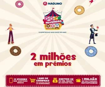 Novembro se torna ainda mais doce com a irresistível promoção do Nagumo! Aproveite a chance de ganhar prêmios incríveis, desde vale-compras e iPhones até um cobiçado Certificado de Barra de Ouro no valor de R$100.000,00. Descubra como participar e torne seu mês ainda mais especial com a promoção Doce Novembro 2023 do Nag