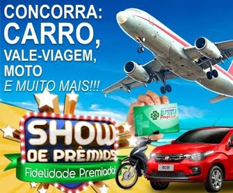 Não perca esta oportunidade única de participar do 'Show de Prêmios' e torne-se um dos sortudos vencedores desta promoção emocionante. Garanta suas compras nas farmácias participantes, use o Cartão Fidelidade e concorra a uma série de prêmios fabulosos!