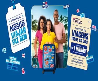 Se você adora os produtos Nestlé e sonha em viajar, esta é a sua chance de conciliar o melhor dos dois mundos! A Promoção Nestlé Viajar Faz Bem chegou para transformar suas compras do dia a dia em experiências fantásticas.