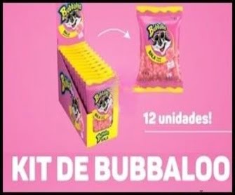 Participe da nova campanha Mimoo 2024 e retire na loja um kit Bubbaloo grátis com 12 unidades para experimentar.