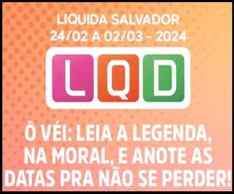 Participe da Liquida Salvador 2024 e concorra a prêmios incríveis! Compre nas lojas participantes, ganhe cupons e esteja na disputa por iPhones, motos, carros, vale-compras e até 1 ano de compras no supermercado! ðð️✨