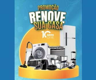 A Promoção Renove Sua Casa 10 Anos Lyor é a chance de dar um toque especial à sua residência! Com prêmios totalizando R$34.000, a Lyor oferece um kit de produtos e um vale compra para eletrodomésticos. Para participar, basta cadastrar-se no site ou via WhatsApp, realizar compras acima de R$30 em produtos Lyor, e, ao acumular números da sorte, concorrer a prêmios instantâneos e ao sorteio final. A promoção está válida até 31/03/2024, permitindo que você renove seu lar com estilo e sofisticação. Não perca essa oportunidade, participe agora da Promoção Renove Sua Casa 10 Anos Lyor e transforme seu espaço com elegância!