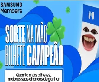 A Samsung apresenta a Promoção Sorte na Mão Bilhete Campeão 2024, uma oportunidade emocionante para os usuários de dispositivos Samsung no Brasil. A participação é simples, mas as recompensas são grandiosas, incluindo smartphones, TVs e outros produtos de alta qualidade.