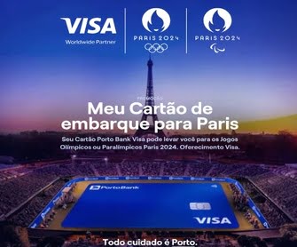 Participe da Promoção Visa Porto Bank 2024 e tenha a chance de ganhar uma viagem inesquecível para Paris durante os Jogos Olímpicos ou Paraolímpicos de 2024. Saiba como concorrer a essa experiência única com tudo pago!
