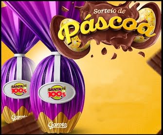 Celebre a Páscoa com a Rádio Santa Fé FM e tenha a chance de ganhar vários ovos de chocolate de meio quilo! Descubra como participar e concorrer a esses deliciosos prêmios que a rádio está oferecendo.