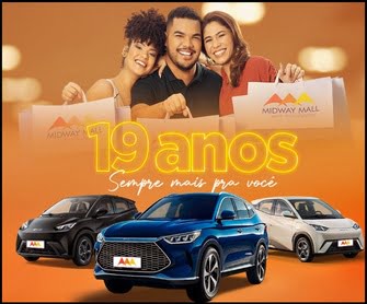 Participe da incrível promoção de aniversário do Midway Mall e concorra a três carros zero quilômetro! Não perca esta oportunidade única de ganhar prêmios incríveis e celebrar conosco.