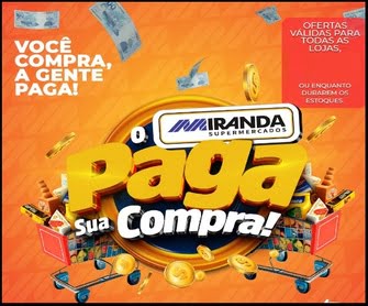 Celebre suas compras no Miranda Supermercados com a emocionante Promoção 