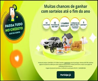 Transforme suas compras em prêmios dos sonhos com a promoção 