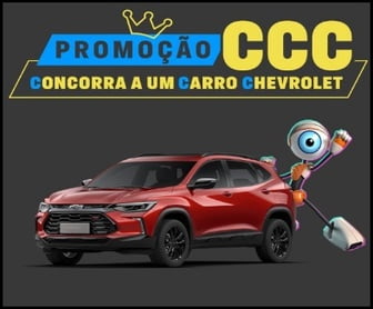 Participe da promoção CCC - Concorra a um Carro Chevrolet em parceria com o Big Brother Brasil! Cadastre-se gratuitamente e concorra a prêmios incríveis, incluindo um carro Chevrolet Tracker RS 0km. Não perca essa oportunidade única!