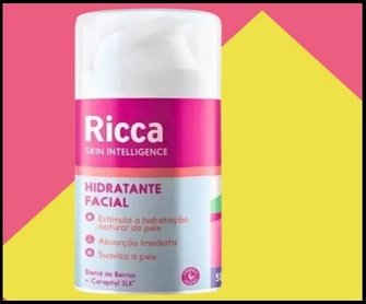 Ganhe um Cupom de R$30,00 na Promoção do Novo Hidratante Facial Ricca Skin Intelligence!