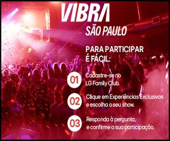 Deseja viver uma experiência musical única em um camarote exclusivo? A promoção da Rádio Mix e LG está oferecendo a oportunidade perfeita! Com oito pares de ingressos para o camarote especial Mix no Vibra São Paulo em jogo, você e seu acompanhante podem desfrutar de momentos incríveis ao som de grandes artistas. Saiba como participar e concorrer a esses prêmios imperdíveis!