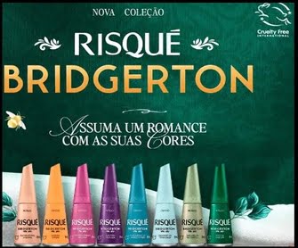 Este Dia das Mães, mergulhe no luxo e romance com a Promoção Risqué 2024 Bridgerton. Adquira seis unidades dos esmaltes participantes da linha Risqué Bridgerton em lojas selecionadas e ganhe um porta joias exclusivo. Não perca a chance de unir beleza e sofisticação em um presente único para você ou para alguém especial!