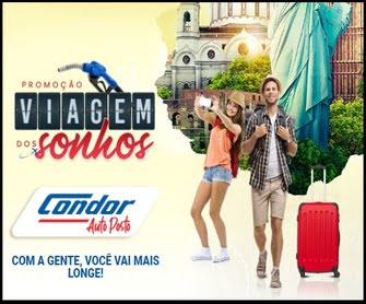 Embarque em uma jornada de sonho com a Promoção Condor Auto Posto 2024 Viagem dos Sonhos! Com oportunidades exclusivas para clientes nos postos de combustíveis do Condor Super Center no Paraná, essa promoção oferece a chance de ganhar uma viagem incrível para você e um acompanhante. Descubra como participar e prepare-se para uma aventura única!