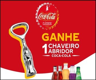 Participe da Promoção Coca-Cola Clássicos KS e ganhe um abridor de garrafas Coca-Cola prateado exclusivo! Compre produtos participantes e aproveite essa chance de brindar momentos especiais com estilo.