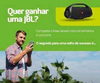 Participe da incrível Promoção Segredo da Safra Lavoro e tenha a chance de ganhar uma Caixa de Som Xtreme 3 da JBL para elevar o som das suas aventuras! Compartilhe sua criatividade ao completar a frase sobre o segredo para uma safra de sucesso e concorra a esse prêmio imperdível.