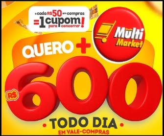 A Rede Multi Market lançou a imperdível Promoção Quero Mais R$600 Todo Dia 2024, uma chance única para você ganhar vale-compras no valor de R$600 todos os dias! Válida de 17 de maio de 2024 até 18 de julho de 2024, a promoção oferece prêmios diários que podem complementar seu orçamento e tornar suas compras ainda mais vantajosas. Descubra como participar, cadastrar seus cupons e conhecer os prêmios oferecidos.