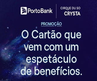 Imagine assistir ao incrível espetáculo Cirque du Soleil Crystal e ainda ter a chance de fazer uma viagem inesquecível ao Valle Nevado, no Chile, com todas as despesas pagas. Com a promoção PortoBank Mastercard, isso pode se tornar realidade! São 30 pares de ingressos à disposição e 5 viagens extraordinárias com acompanhante para sortudos participantes. E o melhor: é fácil participar!