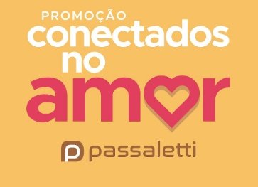 A Passaletti Calçados lançou a promoção “Conectados no Amor” para celebrar o Dia dos Namorados 2024 com estilo e tecnologia! Nesta campanha exclusiva, você pode concorrer a dois iPhones 15 de 128GB. Participar é simples: a cada R$200 em compras em uma mesma nota fiscal, você ganha um cupom para concorrer aos prêmios. E tem mais, ao pagar com o cartão Passacred, você recebe cupons em dobro, aumentando suas chances de ganhar!