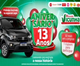 Para celebrar seus 13 anos de trajetória de sucesso, o Atacadão Vicunha está oferecendo uma promoção exclusiva que pode transformar a vida dos seus clientes. Você tem a chance de ganhar um Fiat Mobi Like zero quilômetro! Neste texto, você encontrará todos os detalhes sobre como participar da promoção, os passos para cadastrar seus cupons e as informações sobre os prêmios.