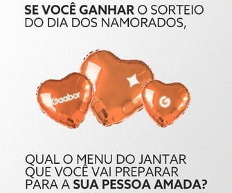 Celebre o amor de uma forma especial com o Sorteio Dia dos Namorados da Gaabor! Tenha a chance de ganhar um jantar romântico exclusivo ou um kit gastronômico completo para preparar uma noite inesquecível em casa. Saiba como participar e torça para ser um dos sortudos contemplados!