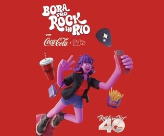 Não perca a chance de vivenciar o maior festival de música do Brasil ao lado de um acompanhante, cortesia da Coca-Cola e do Bob's! Na promoção 