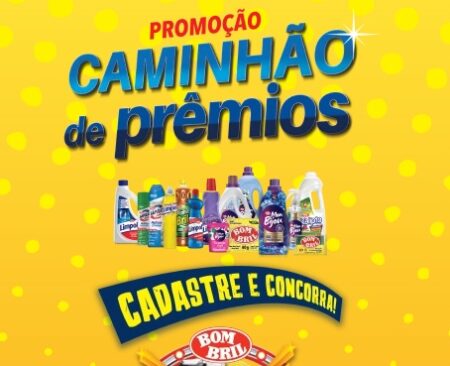 Você já imaginou um caminhão repleto de prêmios incríveis estacionando na sua porta? A Bombril está tornando isso possível com a Promoção Caminhão de Prêmios! Esta é a chance que você esperava para realizar seus sonhos e conquistar prêmios que vão transformar sua vida. E o melhor de tudo: são duas oportunidades para ganhar!