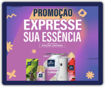 Imagem promocional da Promoção Glade Expresse Sua Essência, destacando prêmios da marca JBL como caixas de som e fones de ouvido. A arte contém o logotipo da Glade e os produtos oferecidos, com um fundo colorido e chamativo, atraindo o público para participar.