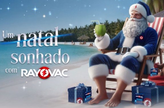 Promoção Natal 2024 Rayovac Pilhas