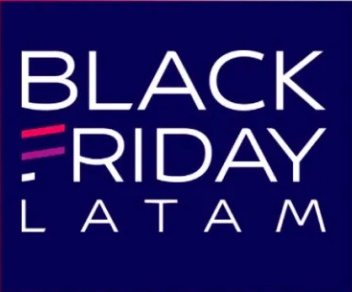 Imagem promocional da Black Friday 2024 com descontos em passagens aéreas de Latam, Azul e Gol, destacando ofertas de voos nacionais e internacionais.