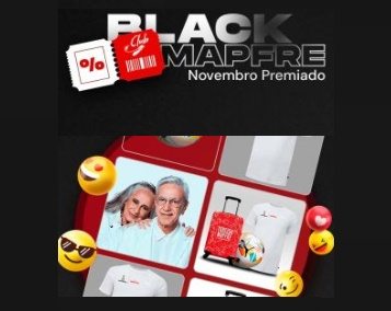 Banner da Promoção Black MAPFRE Novembro Premiado 2024, destacando ingressos para o show de Caetano Veloso e Maria Bethânia no Allianz Parque e kits Libertadores como prêmios para clientes e colaboradores MAPFRE que aderirem à campanha.