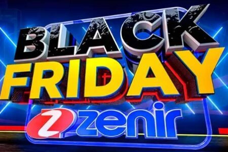 Banner promocional da Black Friday Zenir 2024, destacando descontos de até 70% em móveis, eletrodomésticos, eletrônicos e mais, válido para compras online e nas lojas físicas da rede.