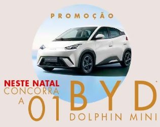 Imagem promocional da Promoção Natal Premiado Torra 2024, destacando o grande prêmio: um Certificado de Barras de Ouro no valor de R$ 115.000,00, equivalente a um carro elétrico BYD Dolphin Mini. A imagem traz elementos natalinos, como decorações vermelhas e douradas, acompanhados do slogan 