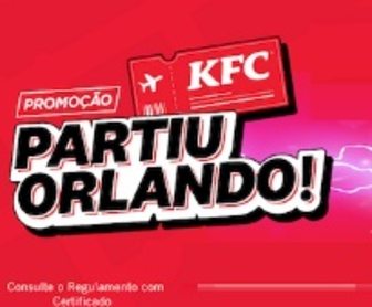 A Promoção KFC Partiu Orlando acontece entre os dias 14 de janeiro de 2025 e 12 de fevereiro de 2025. Para participar, basta realizar uma compra de R$ 30,00 ou mais em produtos do KFC, cadastrar a nota fiscal no site oficial da promoção e concorrer a uma viagem incrível para Orlando com tudo pago, incluindo transporte, hospedagem e ingressos para parques temáticos.