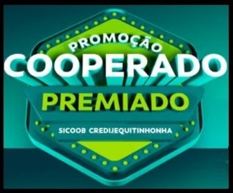 Imagem destacando a Promoção Cooperado Premiado 2025 do Sicoob Credijequitinhonha, com destaque para o Volkswagen Polo Track, prêmios como motos, smartphones e smart TVs. A cada R$ 50 integralizados, os cooperados recebem um número da sorte para concorrer.