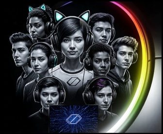 Banner oficial da promoção Odyssey Cup Samsung, destacando a parceria com a Gamers Club e a temática do campeonato de Counter-Strike 2. A imagem apresenta elementos visuais vibrantes do universo gamer, com destaque para os prêmios e datas da promoção.