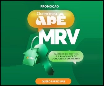 Imagem promocional da campanha “Quero meu APÊ MRV”, mostrando o prêmio principal, que é uma carta de crédito no valor de R$ 260.000,00, para a compra de um imóvel da MRV em qualquer local do Brasil.