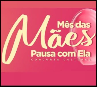 Promoção cultural da Go Coffee para o Mês das Mães 2025, mostrando uma mãe e filha sorrindo enquanto seguram cafés na cafeteria, com detalhes sobre como participar para ganhar uma viagem para Foz do Iguaçu.