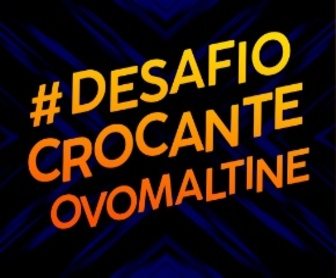 Imagem promocional do Desafio Crocante Ovomaltine 2025, destacando a chance de ganhar ingressos VIP para o show do DJ Alok em São Paulo ao participar com um vídeo criativo usando Ovomaltine Creme Crocante.