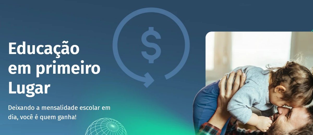 Banner da promoção “Educação em Primeiro Lugar 2025” da Kedu, com imagens de iPhone 14 Pro, MacBook Air e ícones de viagem, como avião e mala, destacando os prêmios da campanha.