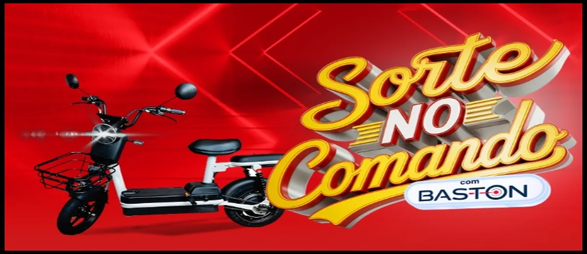 Promoção Sorte no Comando com Baston e Goya Perfumaria sorteia scooter elétrica em São Paulo