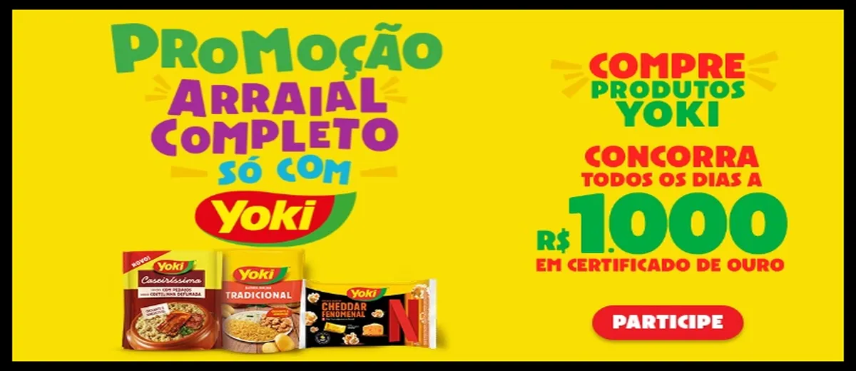 Promoção Yoki São João