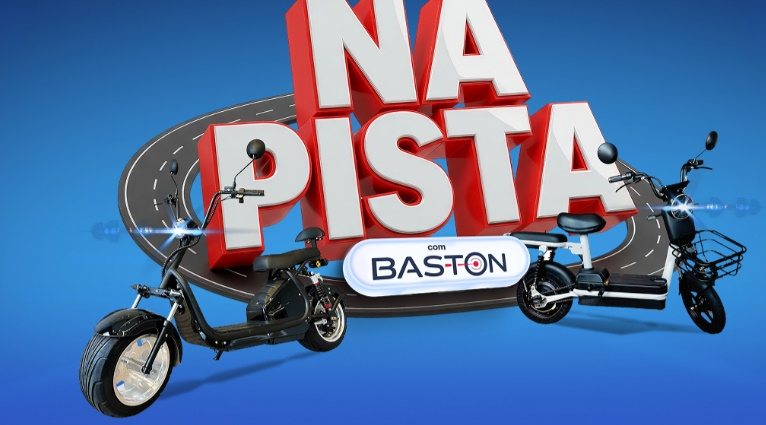 Imagem ilustrativa da scooter elétrica modelo WX-11, prêmio da Promoção Baston 2025 Na Pista, que acontece no Max Atacadista. A campanha oferece 106 scooters para clientes que comprarem produtos ABOVE®, PROINSET®, CHEMICOLOR® e PURO AR® até 28/11/2025.