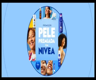 Promoção Pele Premiada com NIVEA 2025 — participe e concorra a prêmios de até R$ 100 mil em ouro e cartões virtuais.