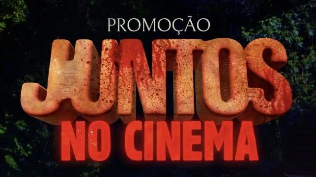 Transforme sua paixão pelo cinema em uma experiência inesquecível com a promoção ‘Juntos no Cinema’ da Diamond Films. Poste uma foto, GIF ou vídeo criativo no Instagram mostrando você e seu par ‘bem grudados’ como o casal do filme ‘JUNTOS’. Os dois participantes mais criativos ganharão vouchers de cinema grátis por 1 ano (52 ingressos). Participe entre 14/08/2025 e 20/08/2025. Mais informações e regulamento em diamondfilms.com.br/juntos.